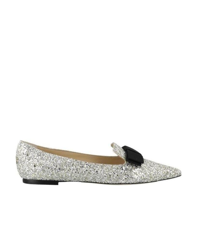 Jimmy Choo Gala Ballerina Flats Women In Gray