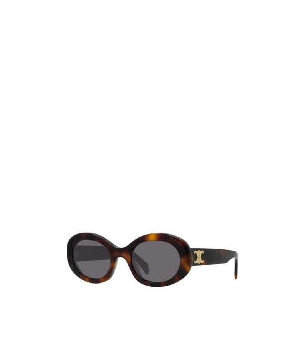 Celine Bubble-frame Sunglasses In Brown
