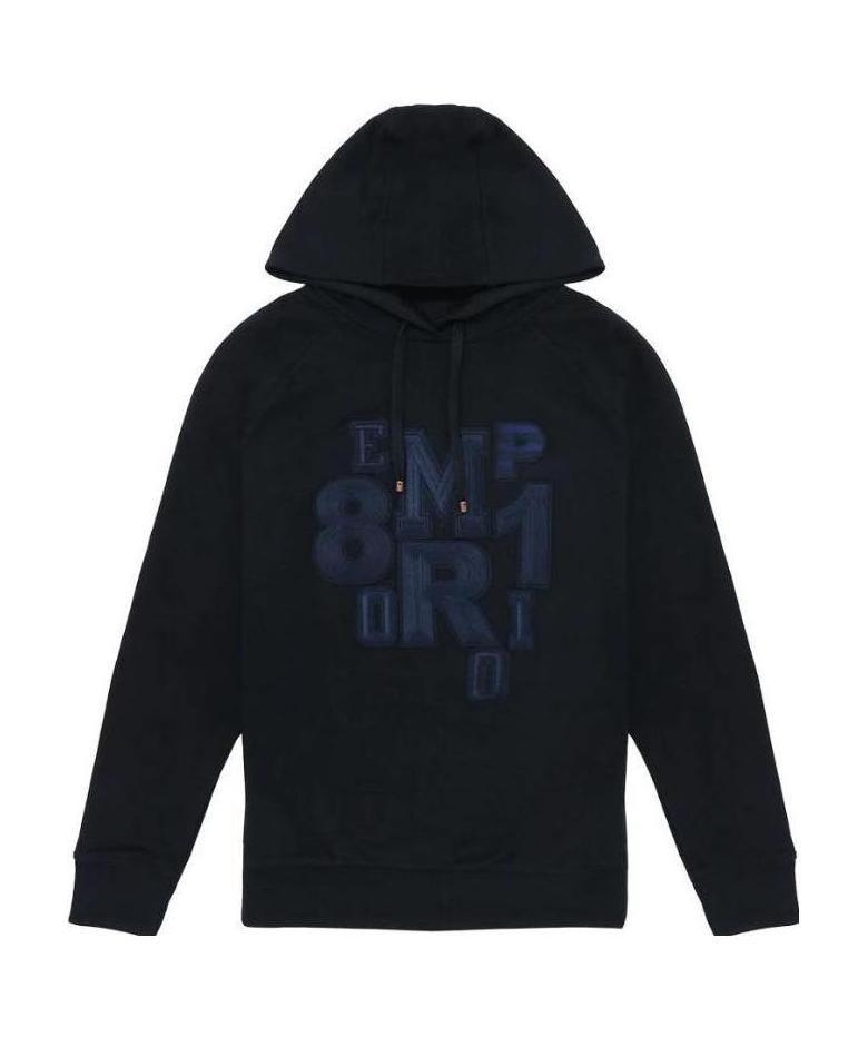 EMPORIO ARMANI EMBROIDERED SWEATER WITH LOGO