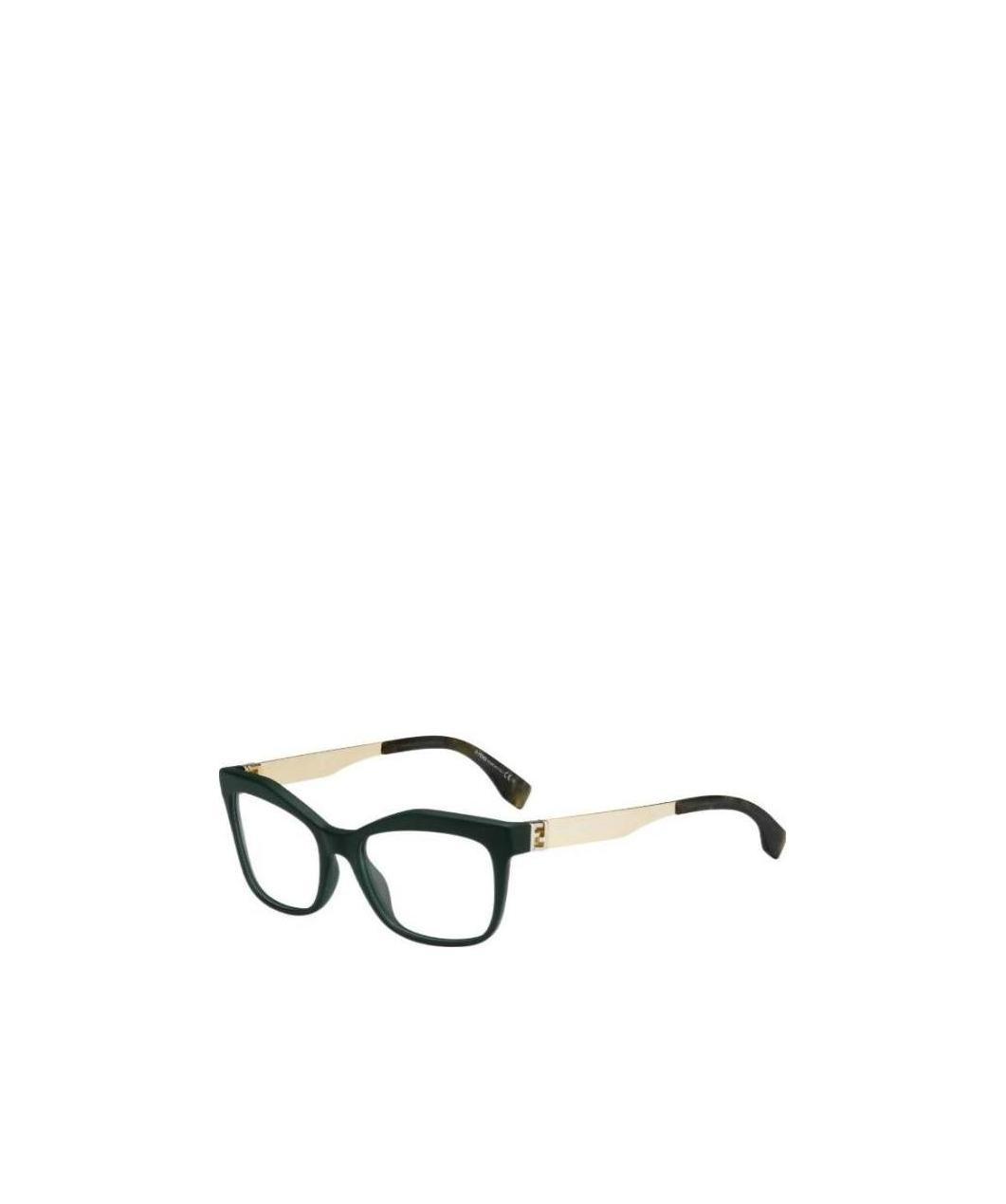 Fendi Logo Detail Flat Lens In Multicolor