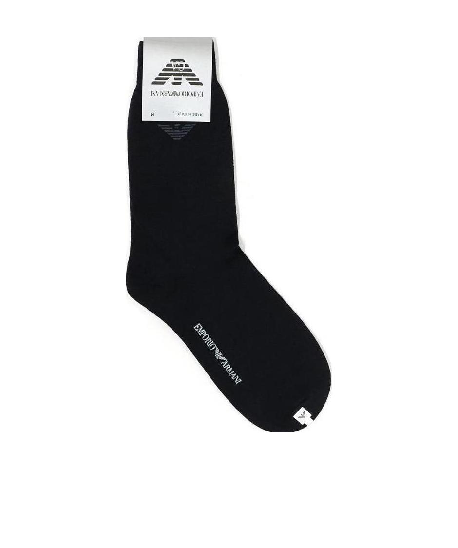 EMPORIO ARMANI LOGO KNITTED SOCKS