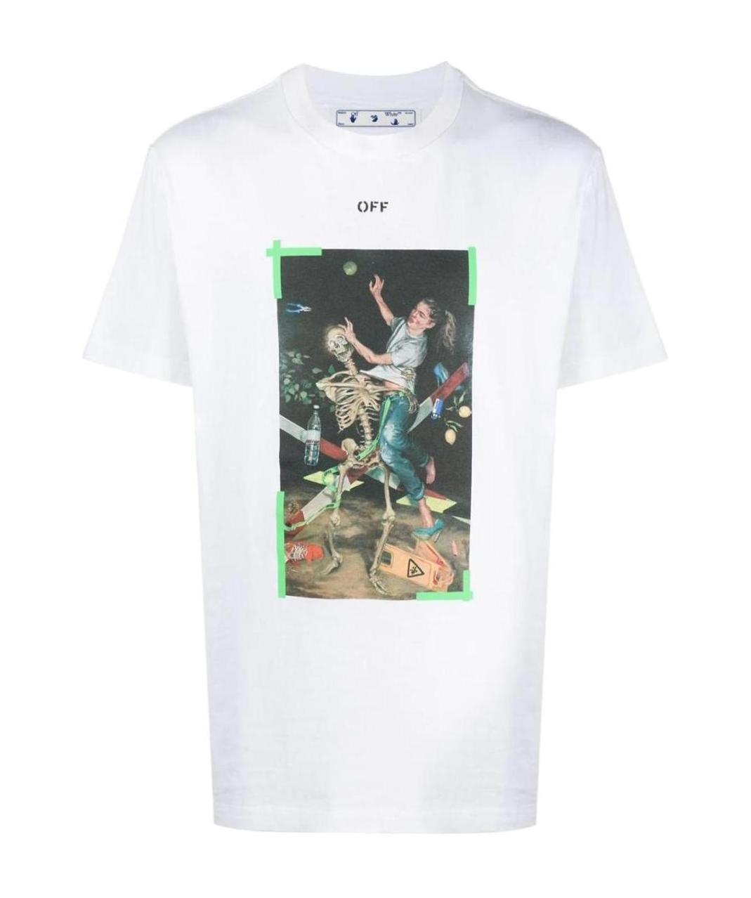 Off-white Pascal Painting Print T-shirt In White