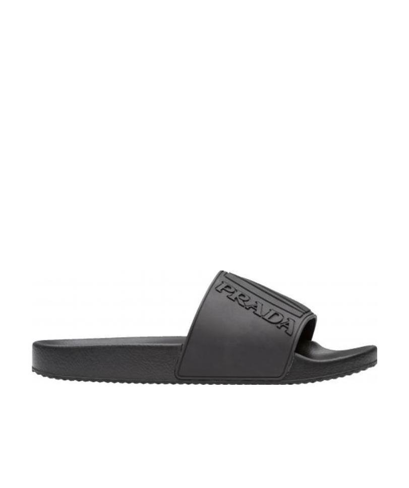 PRADA LOGO PRINTING FLIP-FLOPS
