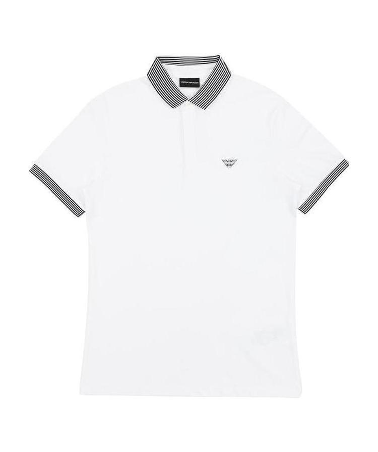 EMPORIO ARMANI LOGO POLO SHIRT