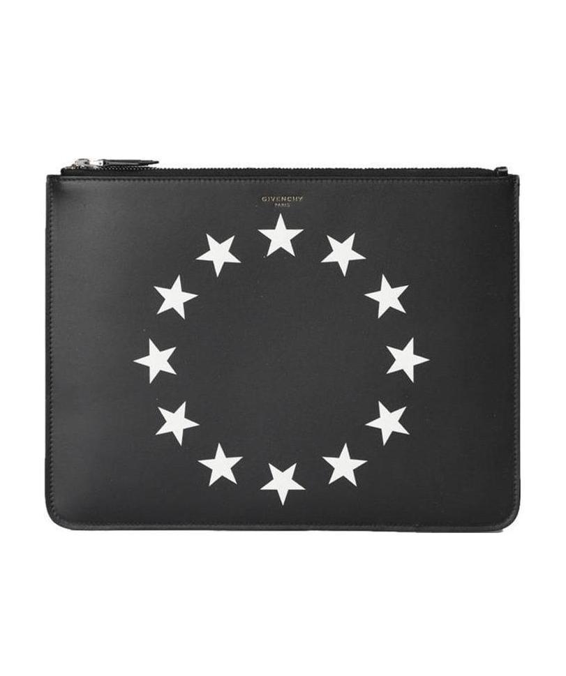 Givenchy Star Print Handbag In Black