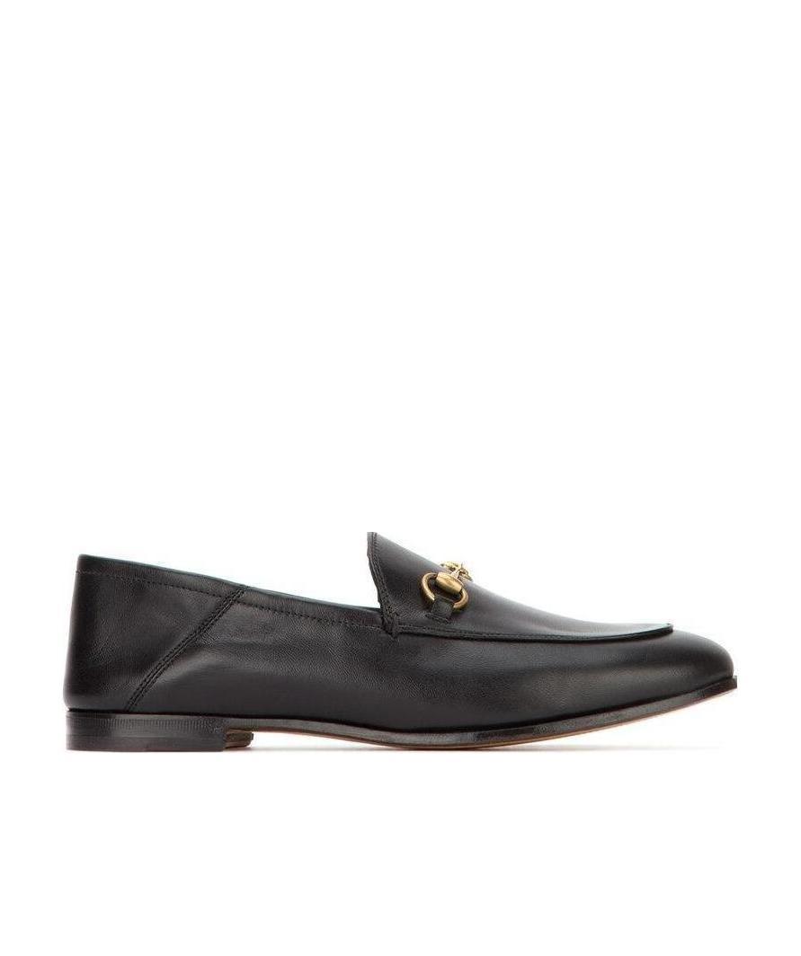 Shop Gucci Women's Loafer With Horsebit In Black
