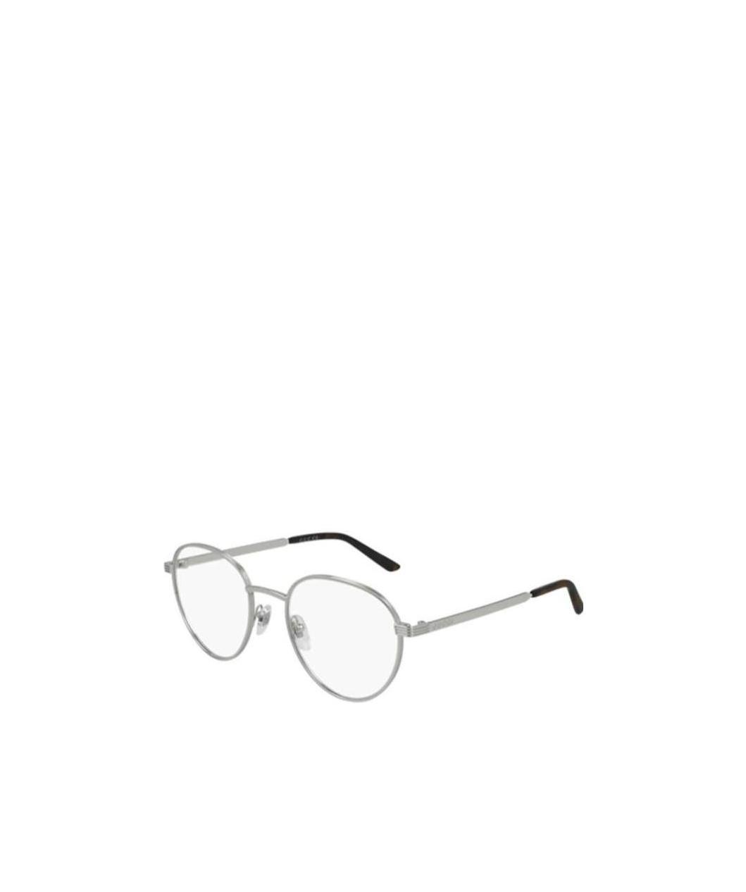 Gucci Round-frame Glasses In Metallic