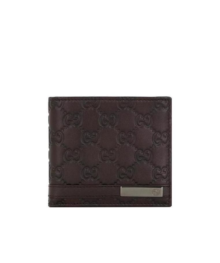 Gucci Double G-decorated Wallet In Black