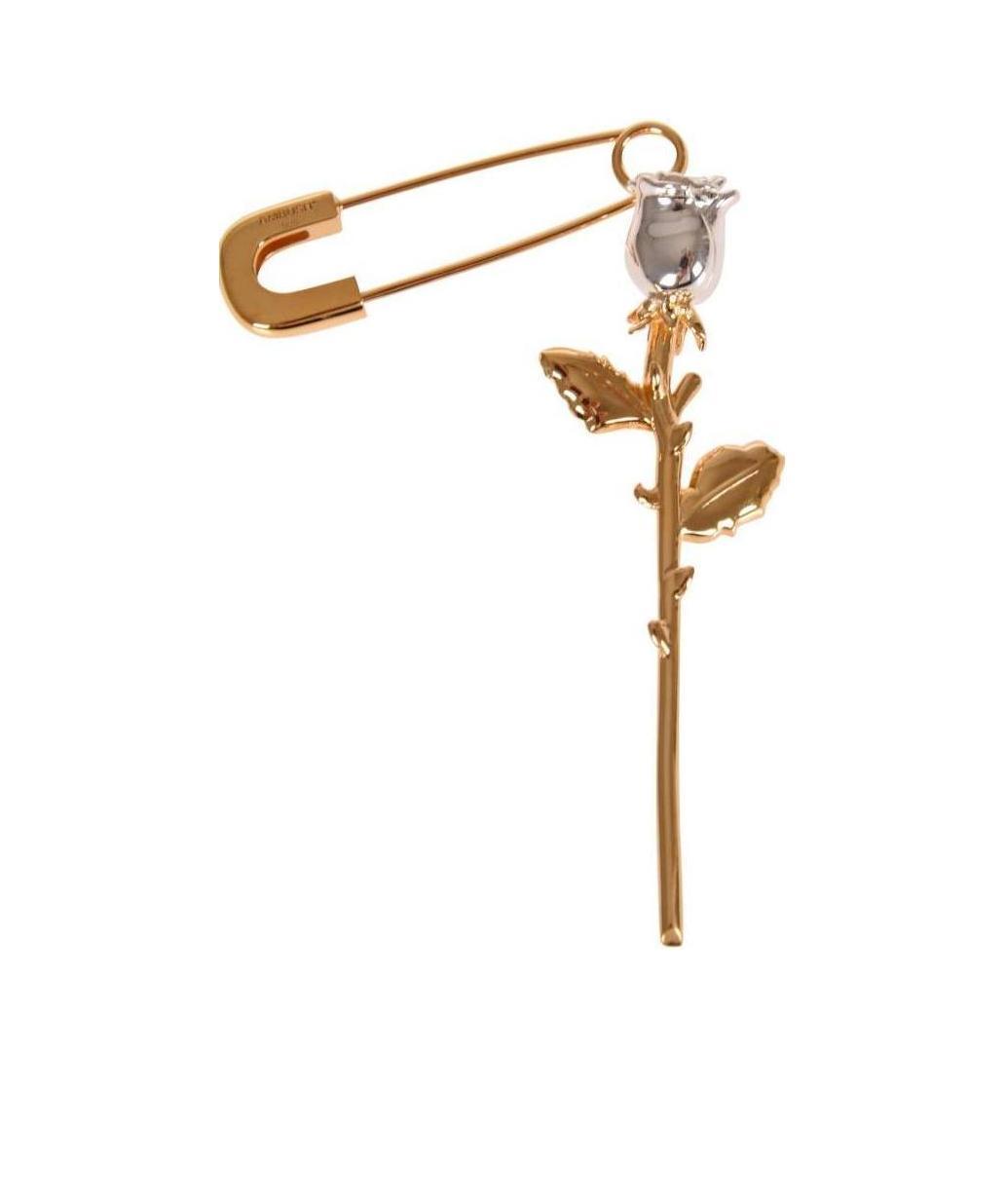 Ambush Rose Hanging Earrings In Yellow