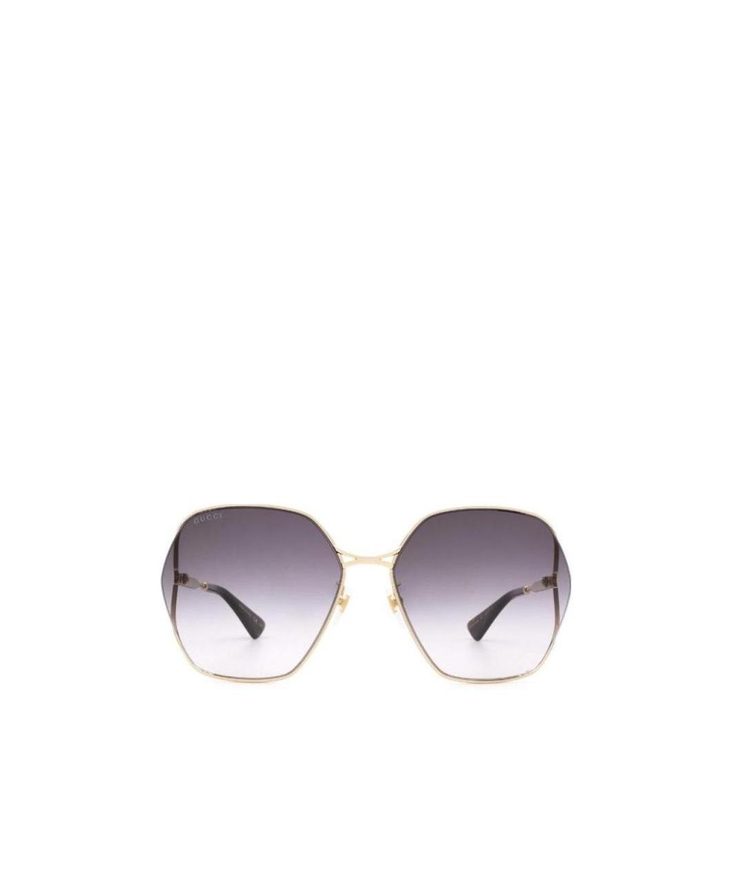 Gucci Oversized Round-frame Sunglasses In Gray