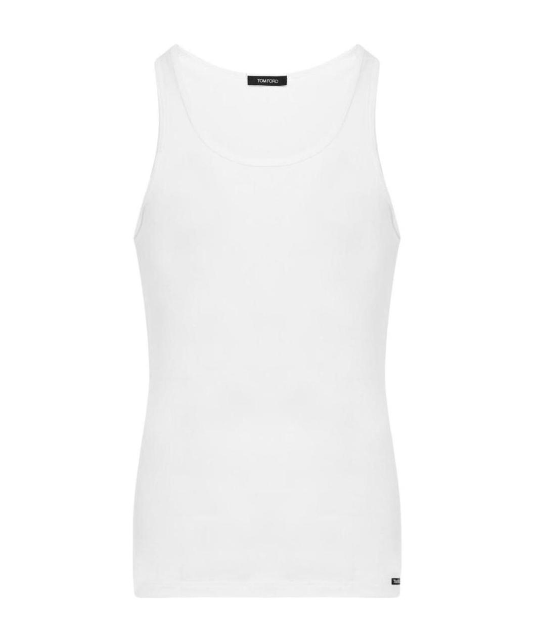 Tom Ford Sleeveless Crewneck T-shirt In Multi