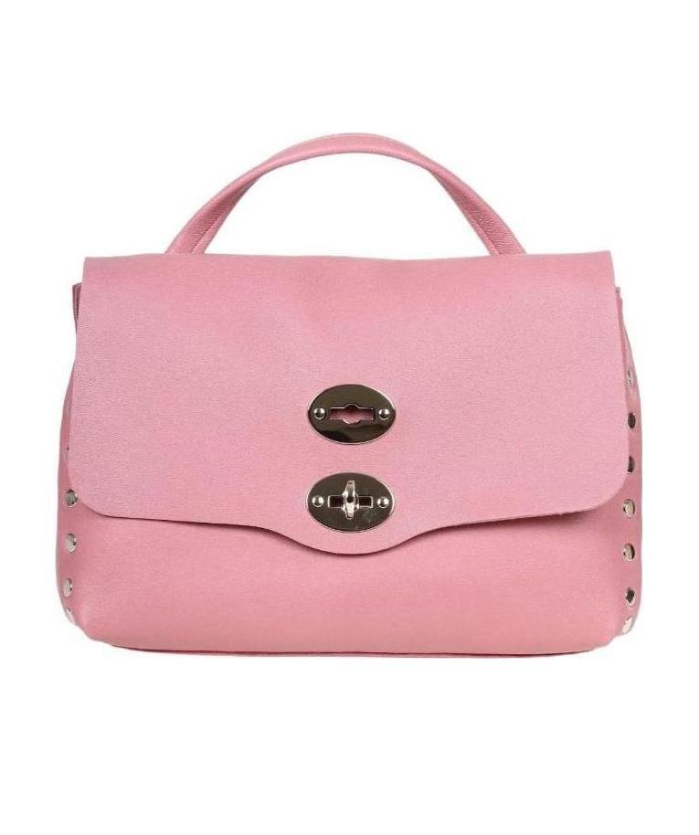 Zanellato Postina Stud-detail Tote In Pink