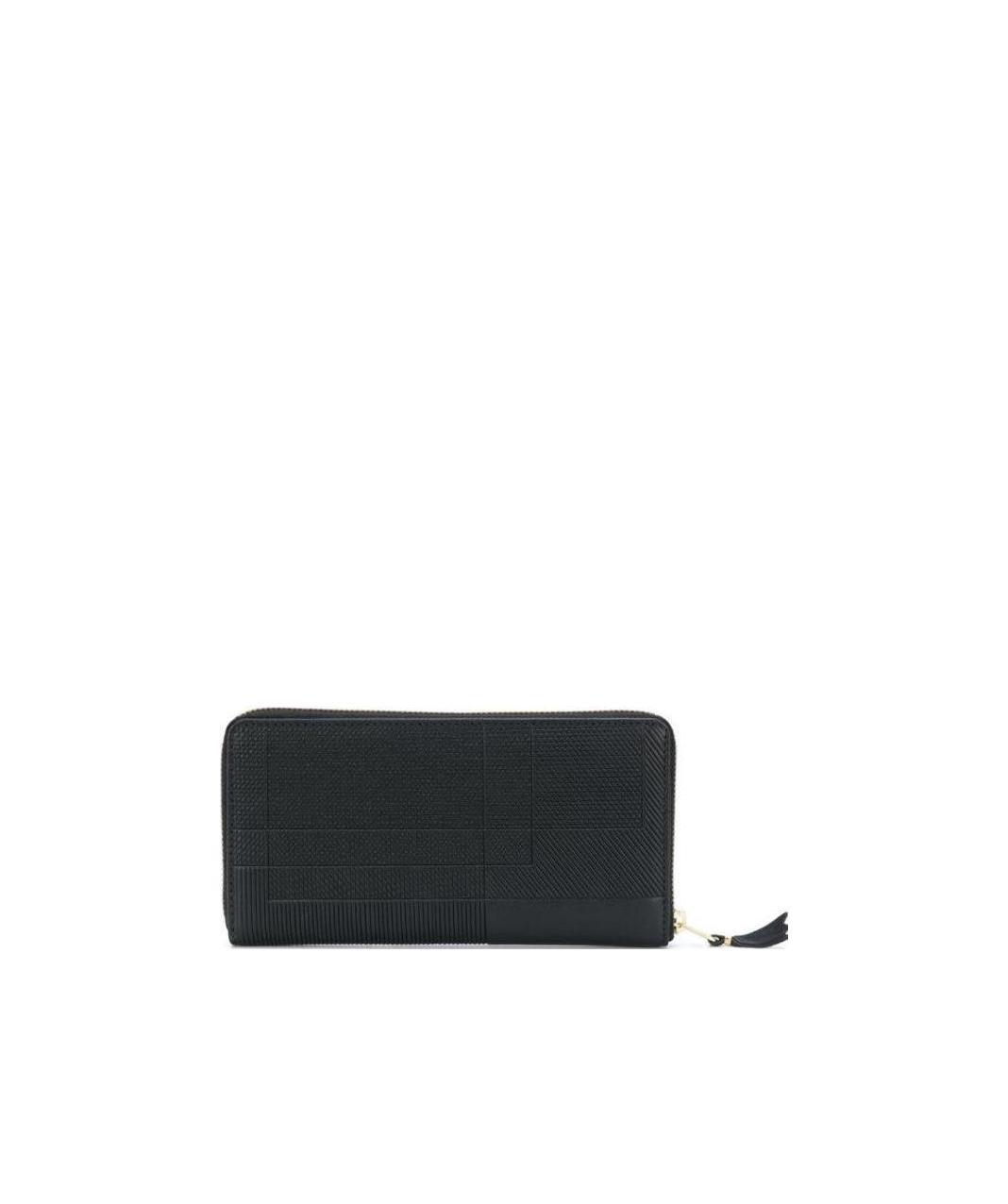 Comme Des Garçons Zipper Long Purse In Black
