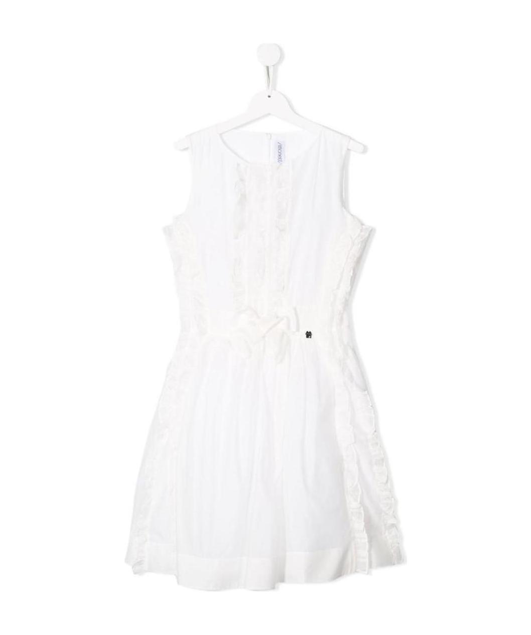 Simonetta Sleeveless Dress In White