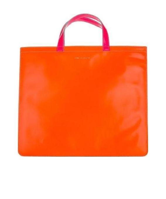 COMME DES GARÇONS COMME DES GARÇONS WALLET SUPER FLUORESCENT TOTE BAG