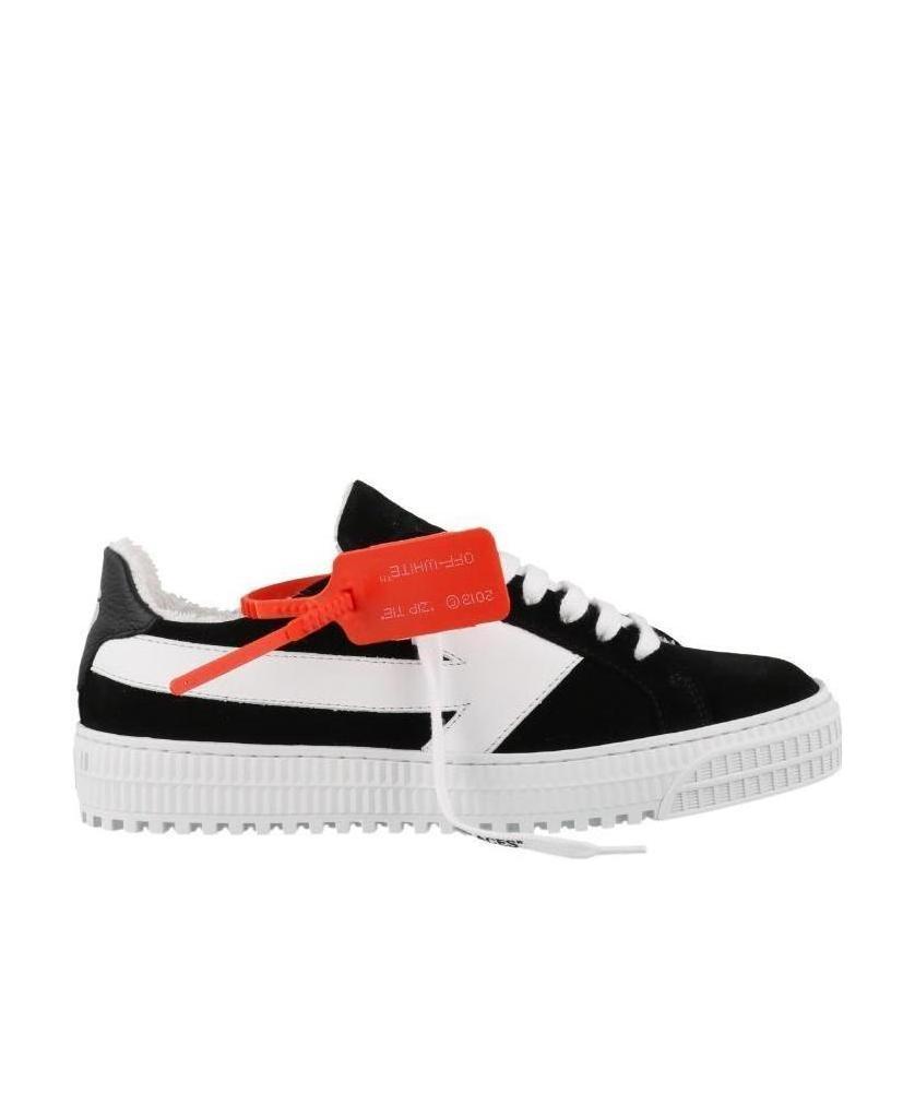 OFF-WHITE ARROW LOGO SNEAKERS 