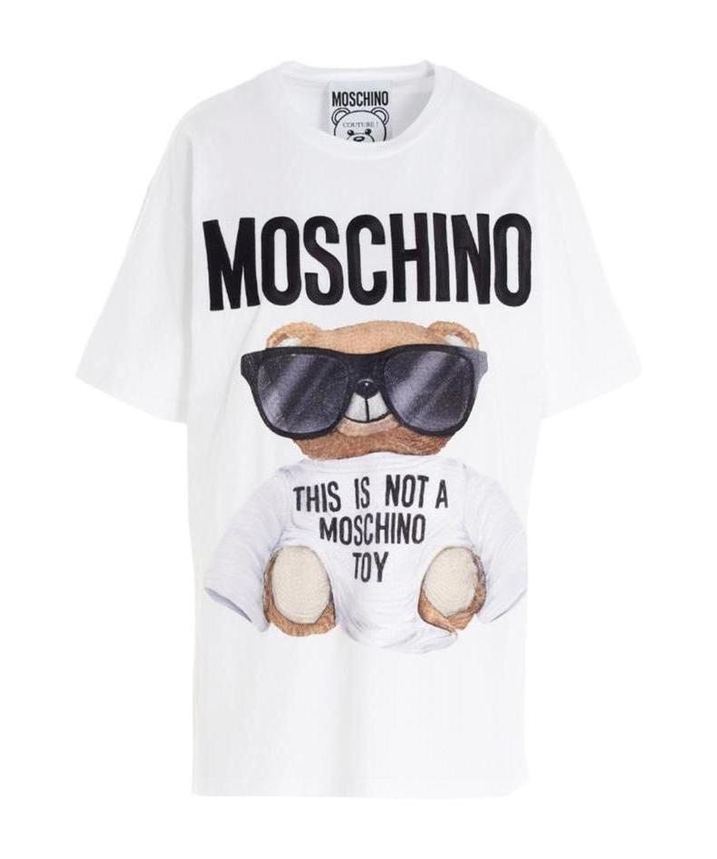 Moschino Teddy Bear-print T-shirt In White