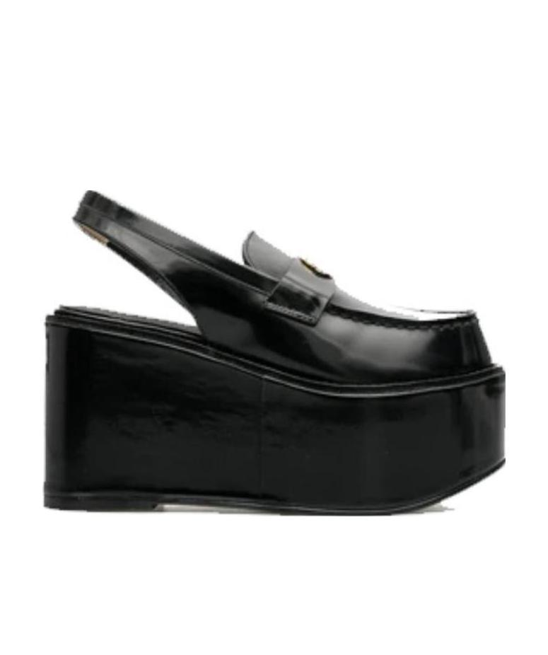 We11 Done Slingback Heels In Black