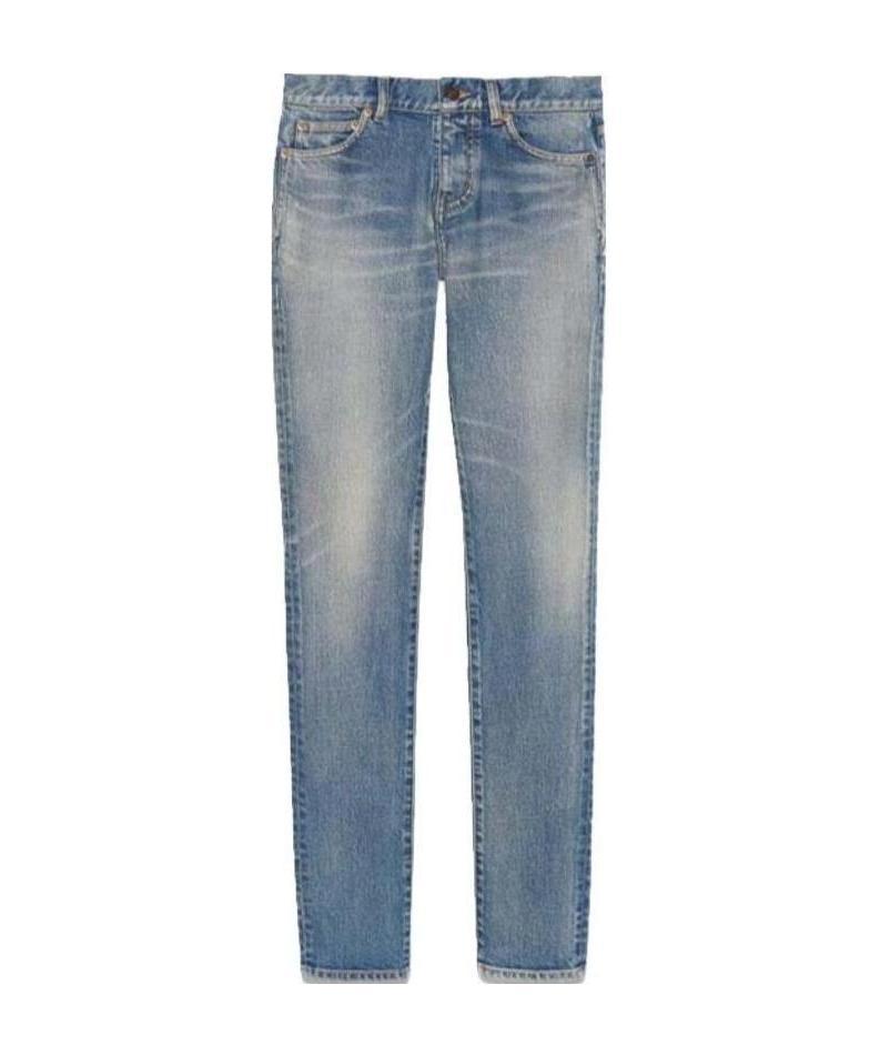 SAINT LAURENT LOW RISE SKINNY JEANS