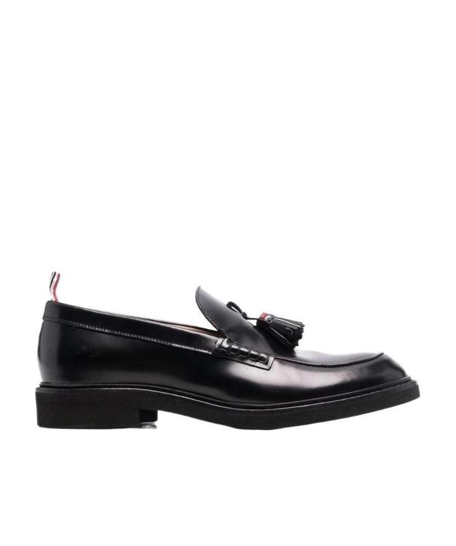 Thom Browne Tassel Loafers In Black