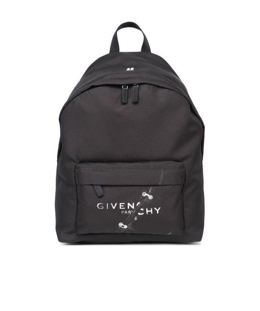 Givenchy Logo-printed Backpack In Black