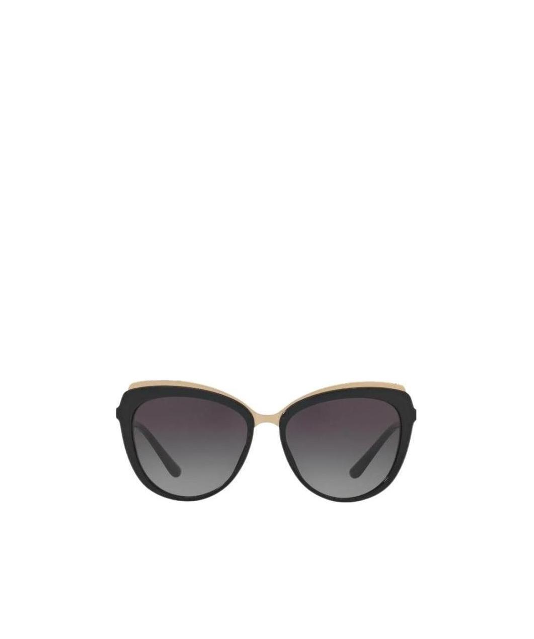 Dolce & Gabbana Logo Gradient Sunglasses In Black