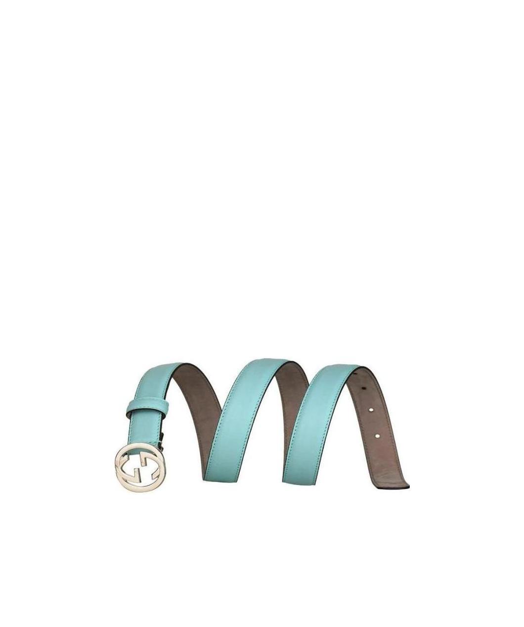 Gucci Gg Buckle Belt In Multicolor