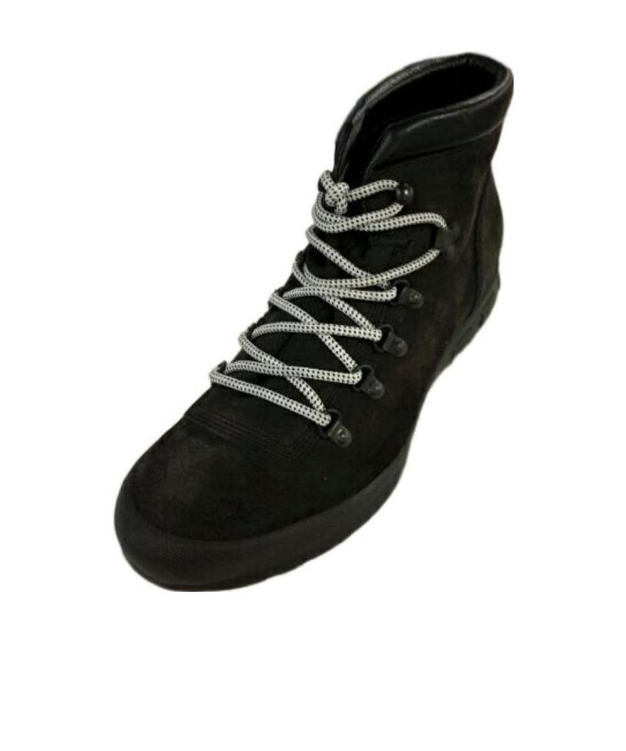 EMPORIO ARMANI LOGO TIED WITH HIGH-TOP CASUAL SNEAKERS