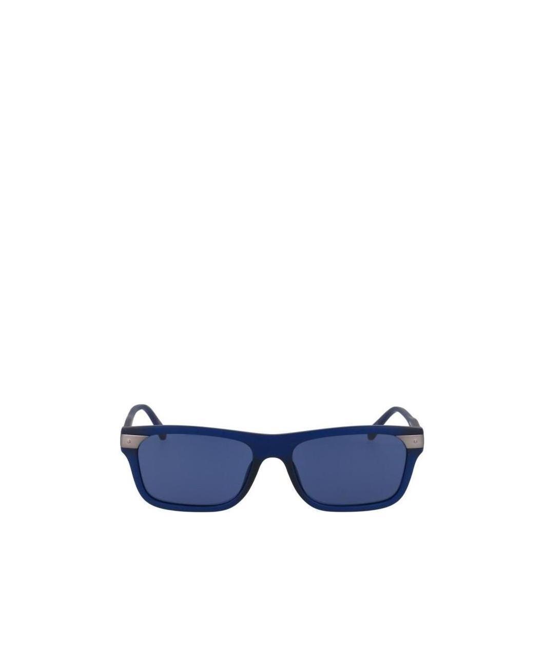 Calvin Klein Square-frame Sunglasses In Blue