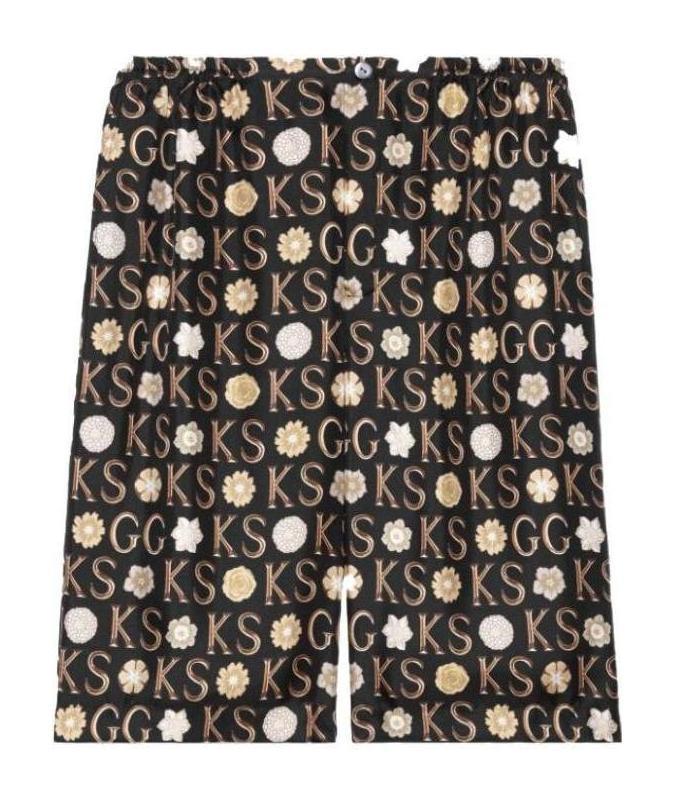 Gucci X Ken Scott Knee-length Shorts In Black