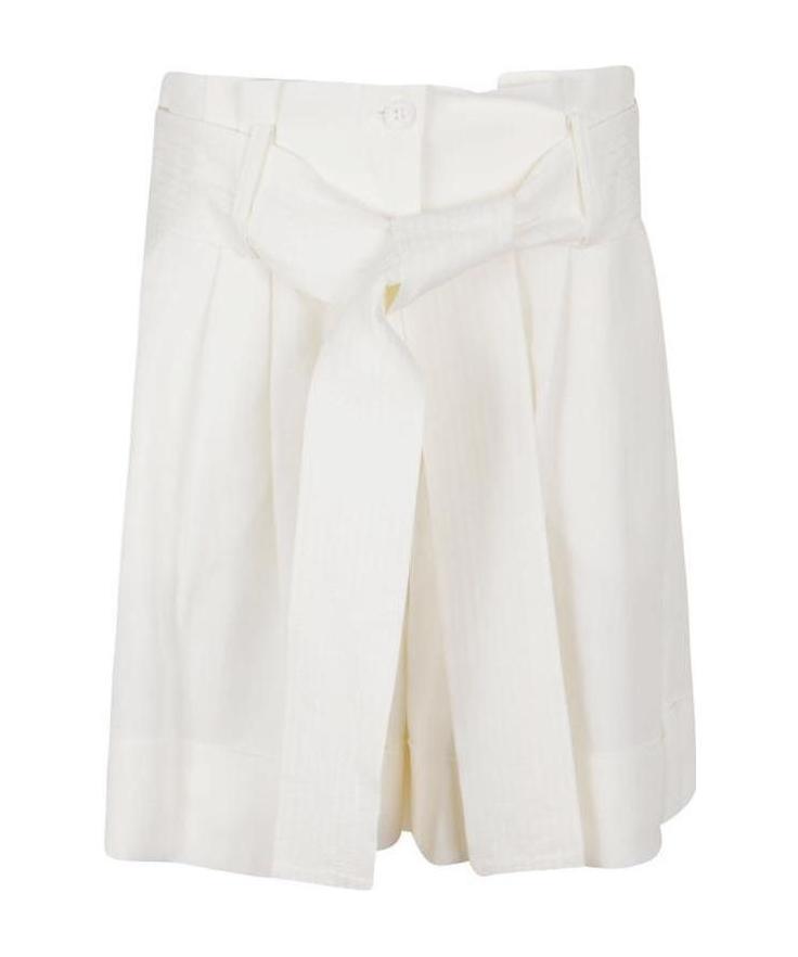 P.a.r.o.s.h High-rise Tied-waist Shorts