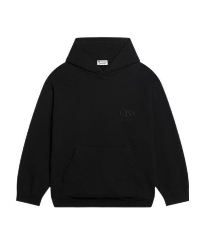 Balenciaga Spa Logo-embroidered Oversized Hoodie