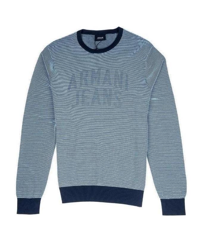 ARMANI JEANS LOGO SWEATER