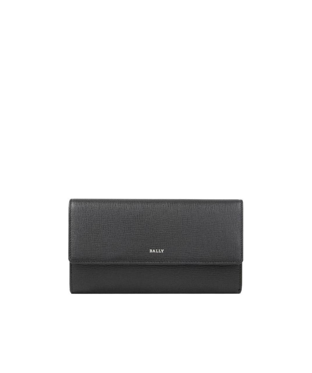 Bally Logo Details Wallet In Black