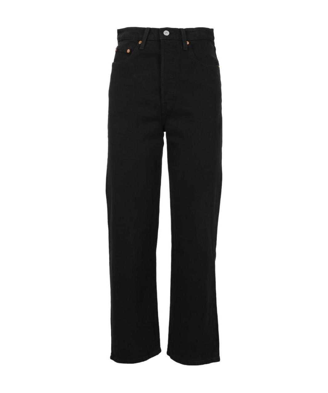 Levi's Levis 318 Shaping Wide Leg Clever G In Black