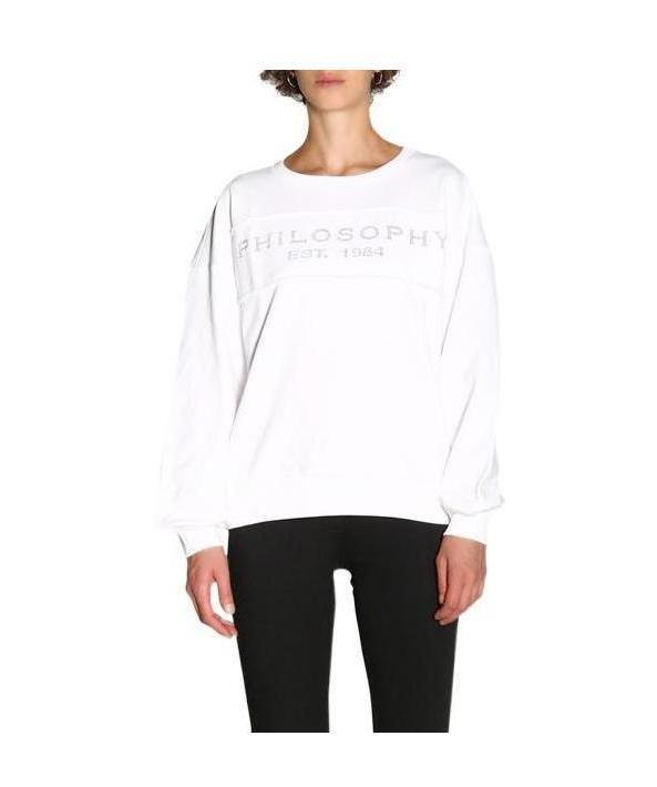 Philosophy Di Lorenzo Serafini Round-necked Sweater In White