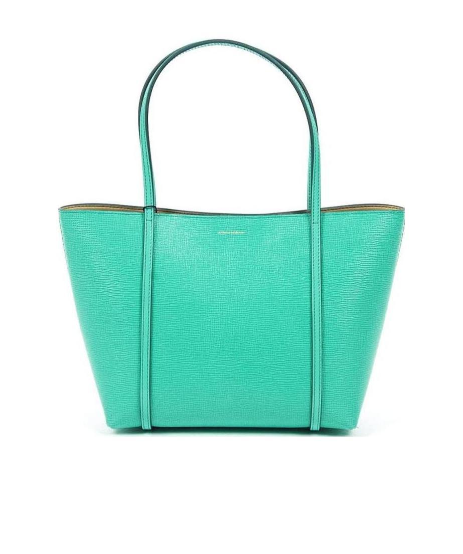 Dolce & Gabbana Logo Details Handbag In Green