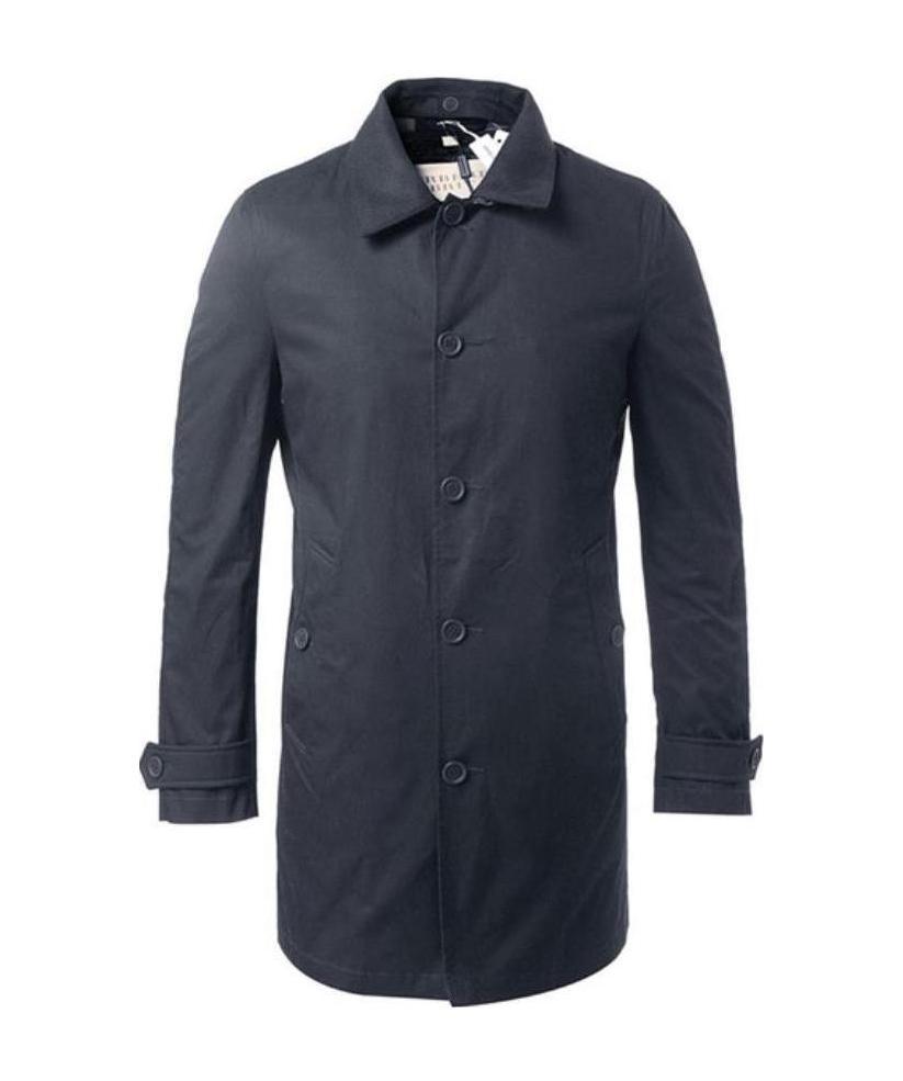 Burberry Inner Detachable Coat In Gray