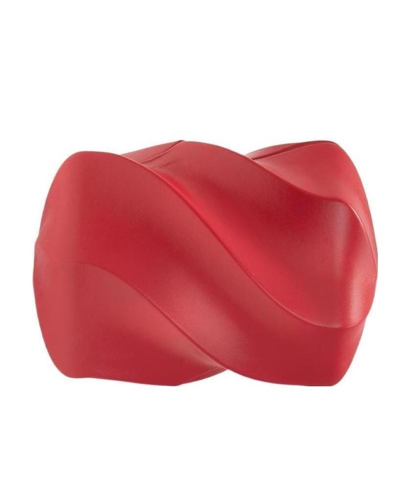 Bottega Veneta Bv Whirl Clutch Bag In Red