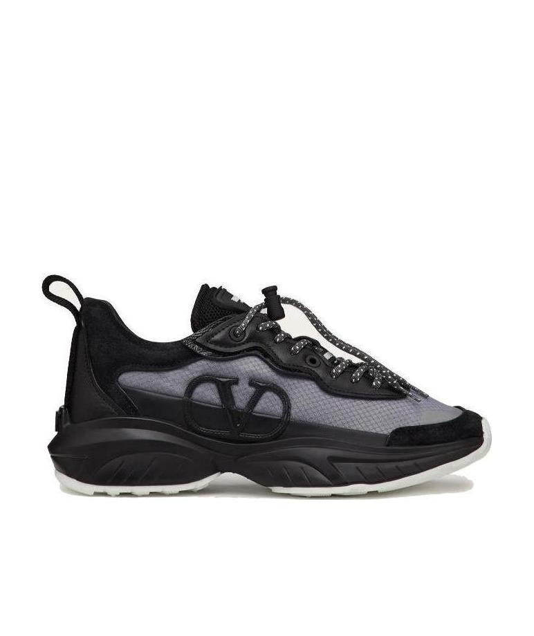 Valentino Shegoes Low-top Sneakers In Black