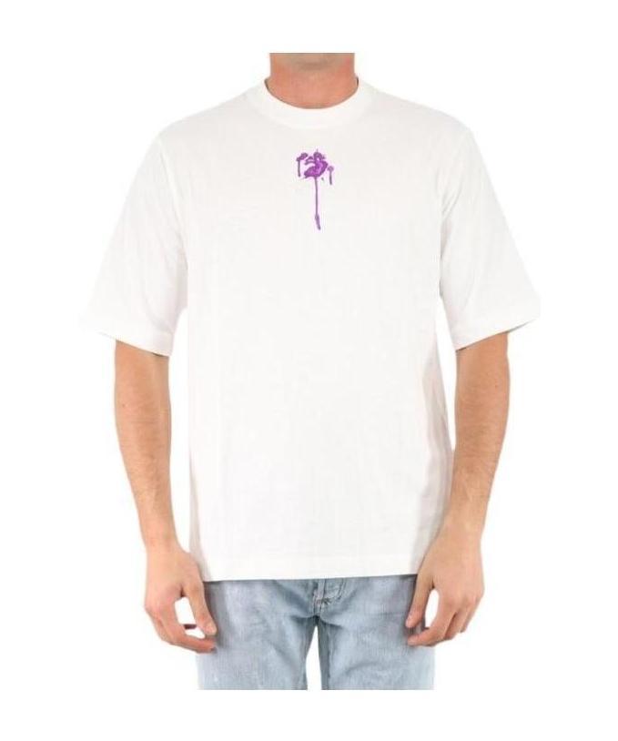 OFF-WHITE PAINT-SPLATTER T-SHIRT