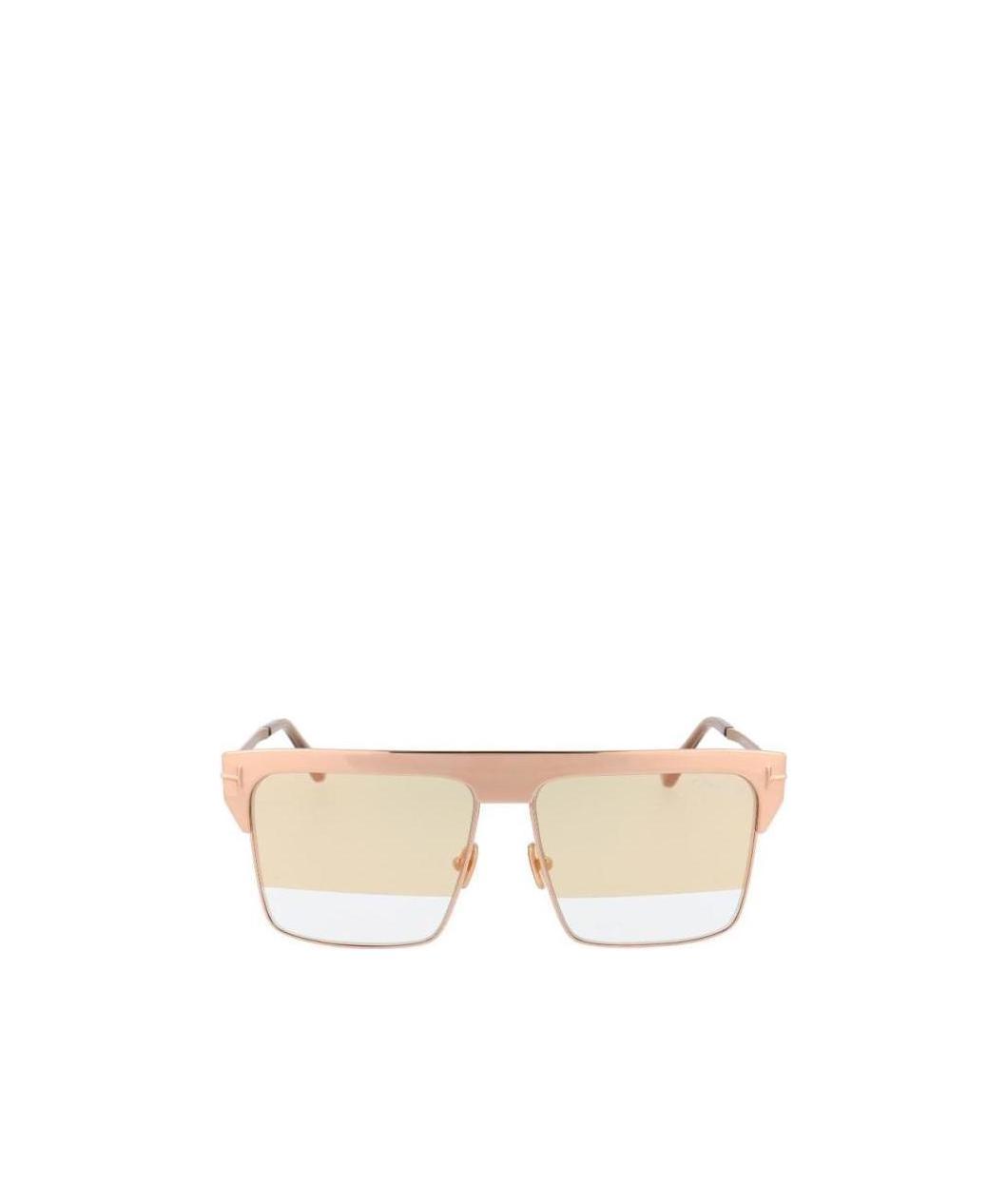 Tom Ford Square Sunglasses In Nude