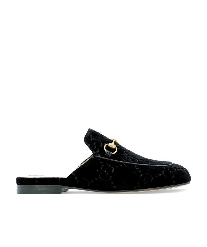 Gucci Princetown Muller Shoes In Black