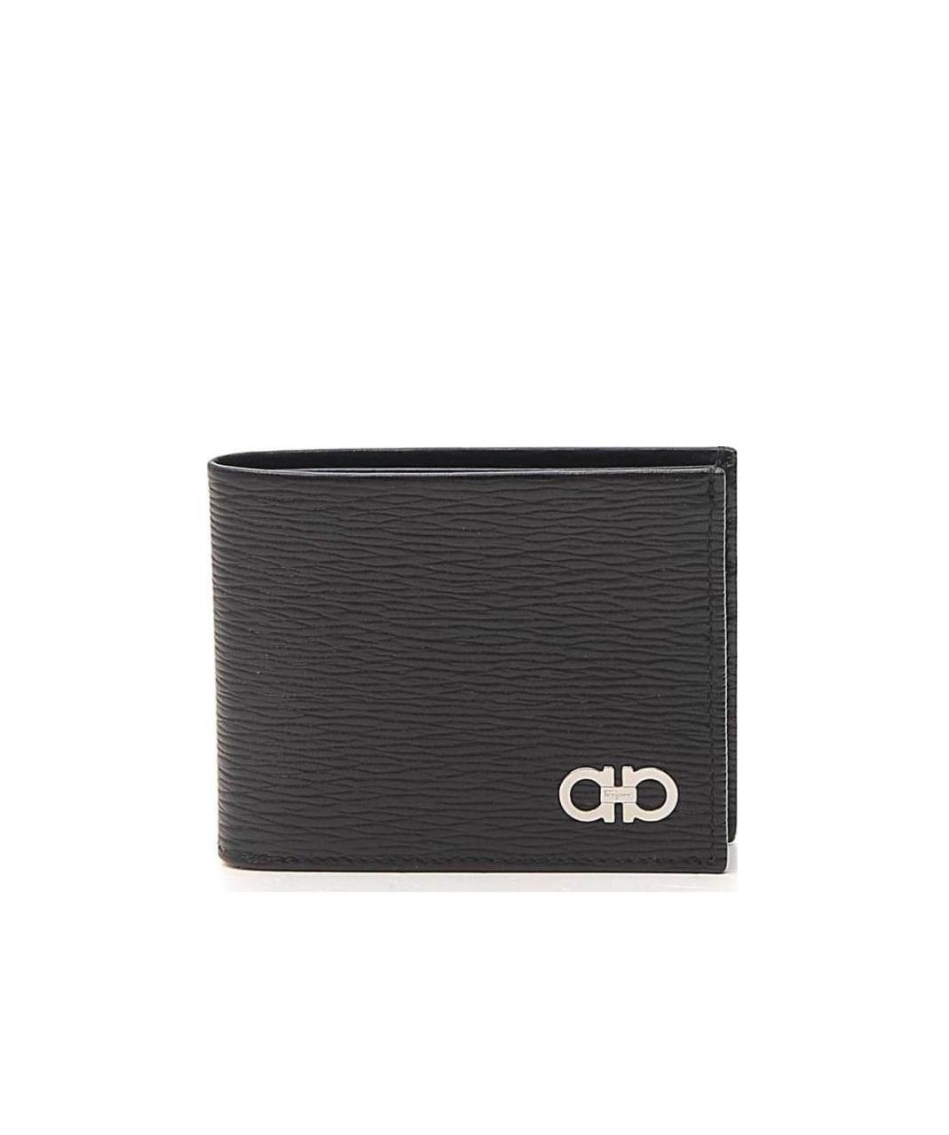 Ferragamo Gancini Wallet In Black