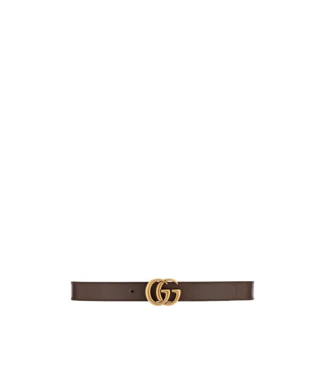 Gucci Gg Marmont Reversible Belt In Black