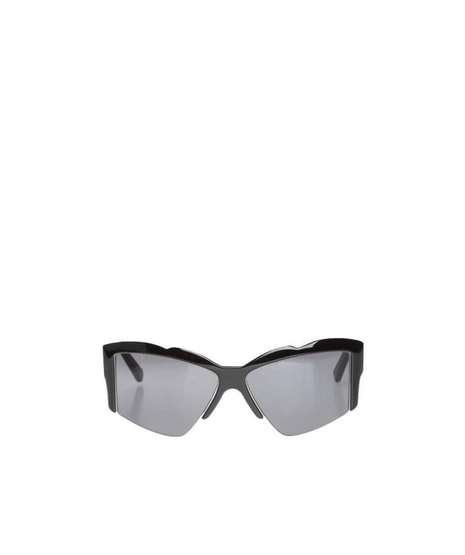 Philipp Plein Oversized Frame Sunglasses In Gray