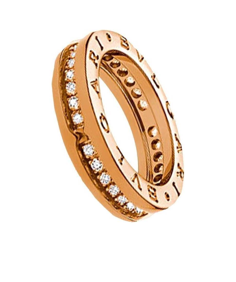 Bvlgari Ring-tight Diamond Ring In Multicolor
