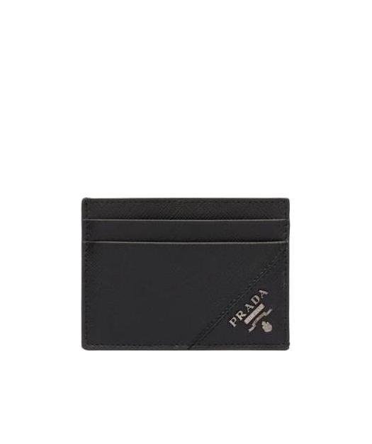 PRADA SAFFIANO LEATHER CARD HOLDER