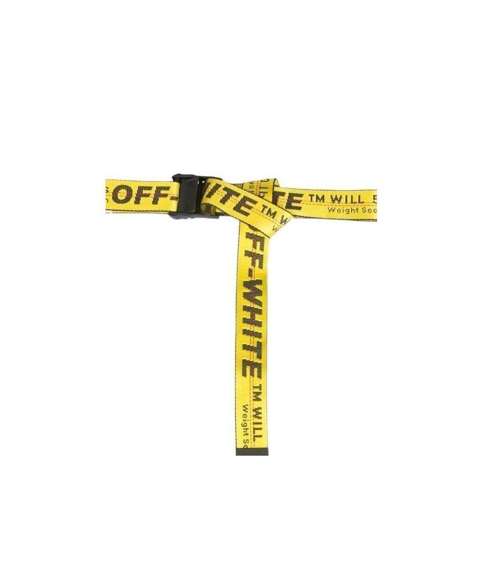 Off-white Logo-tape Adjustable-fit Belt In Multi