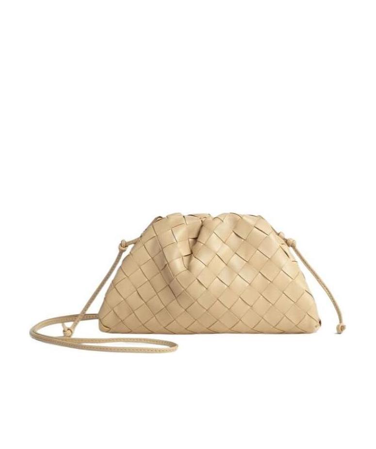 Bottega Veneta The Pouch Leather Crossbody Bag In Nude